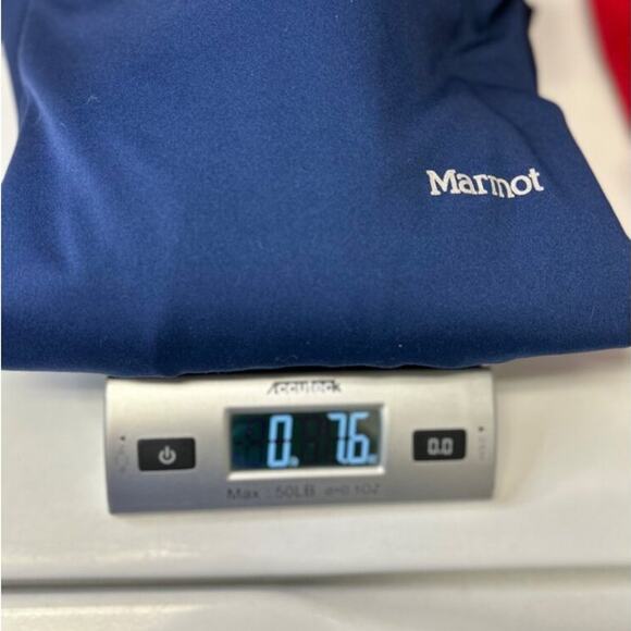 Marmot Mens XXL Long Sleeve Crewneck Shirt Blue Polyester - Picture 8 of 8